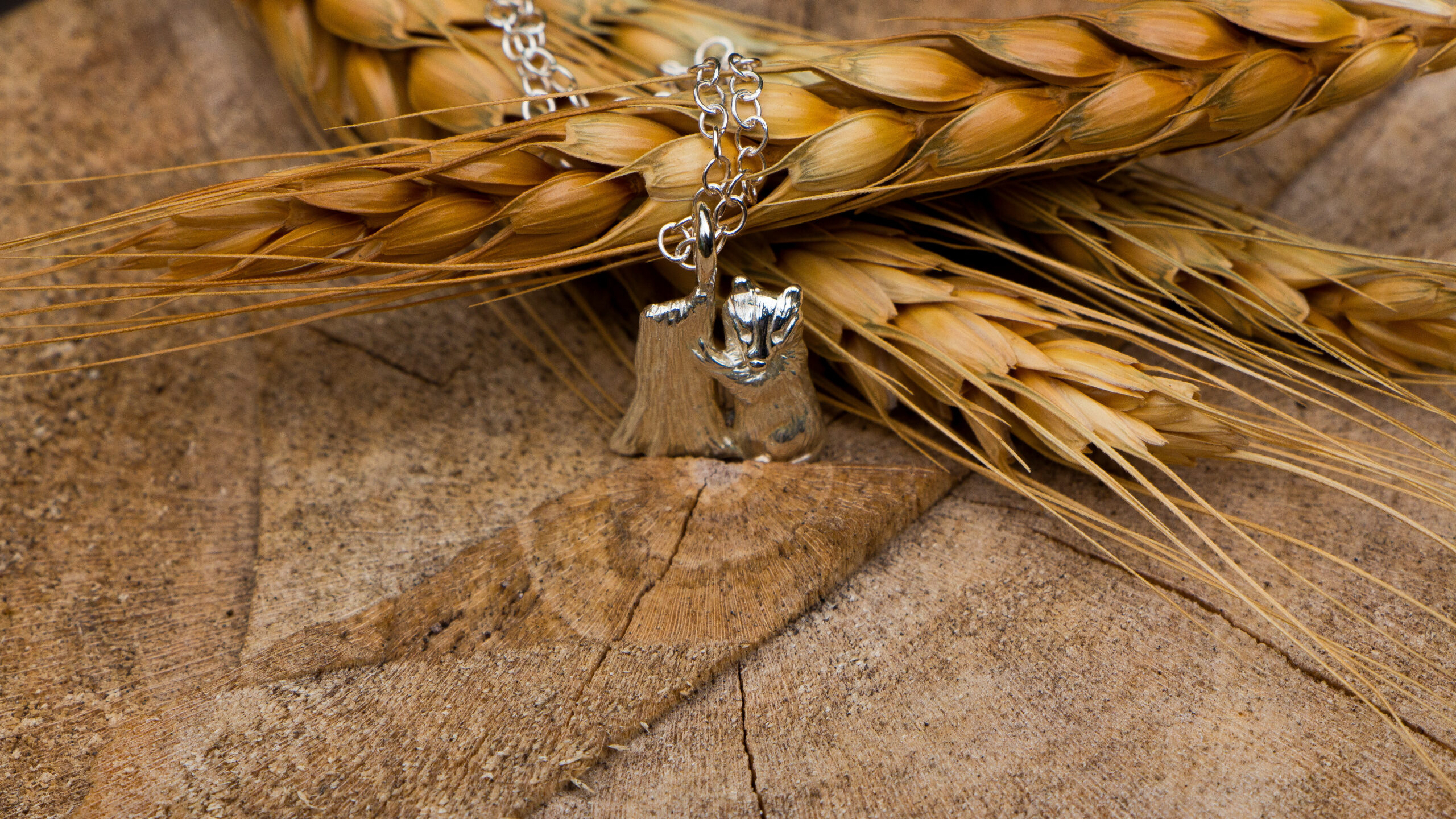 Miniature Badger Pendant - Image 3