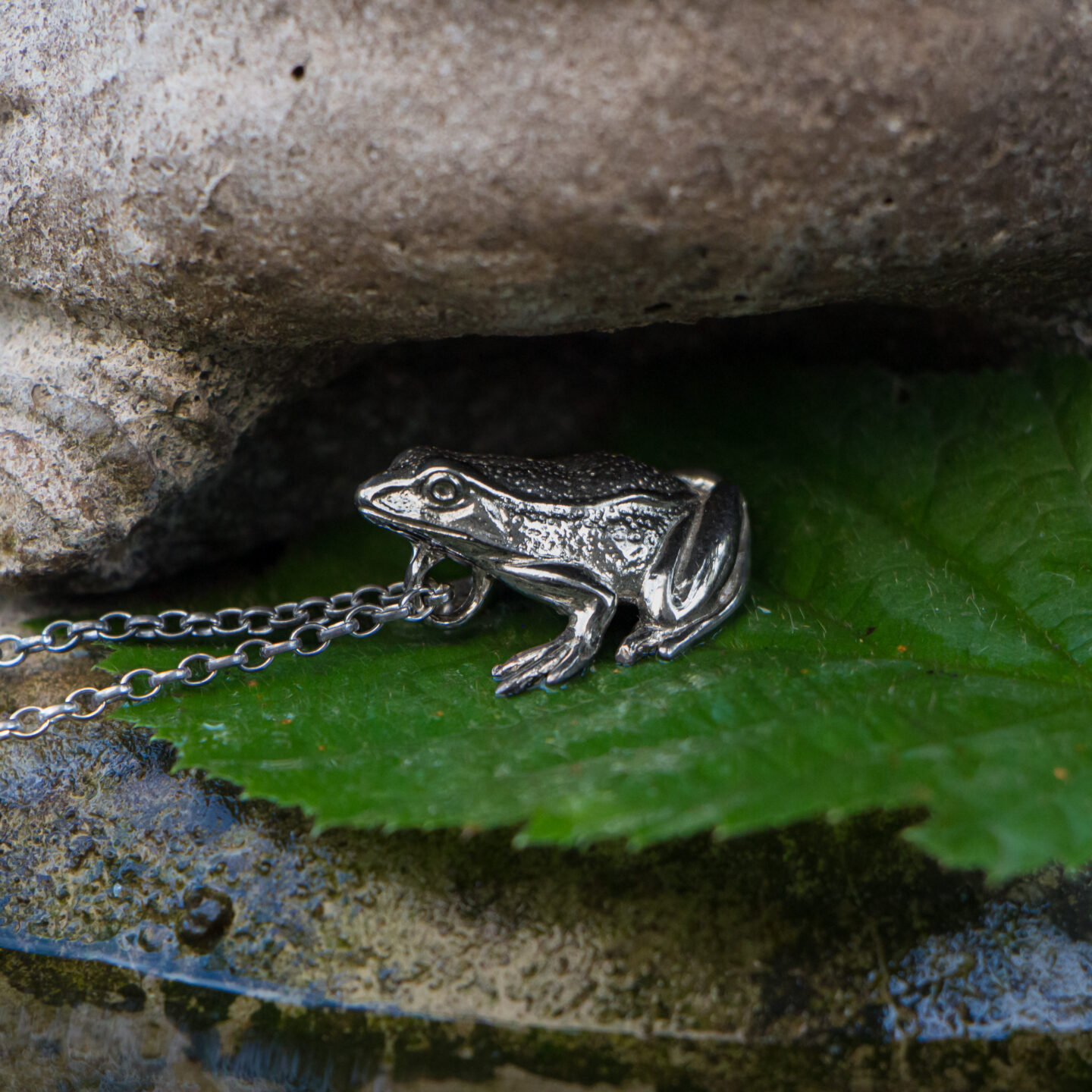 Woodland Frog Pendant