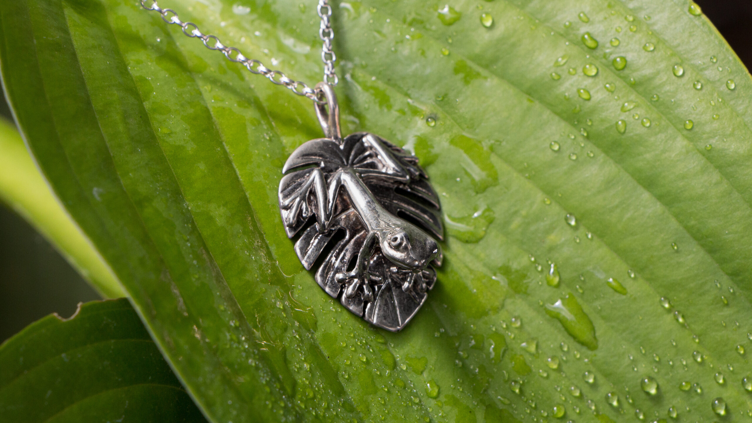 Rainforest Frog Pendant - Image 2