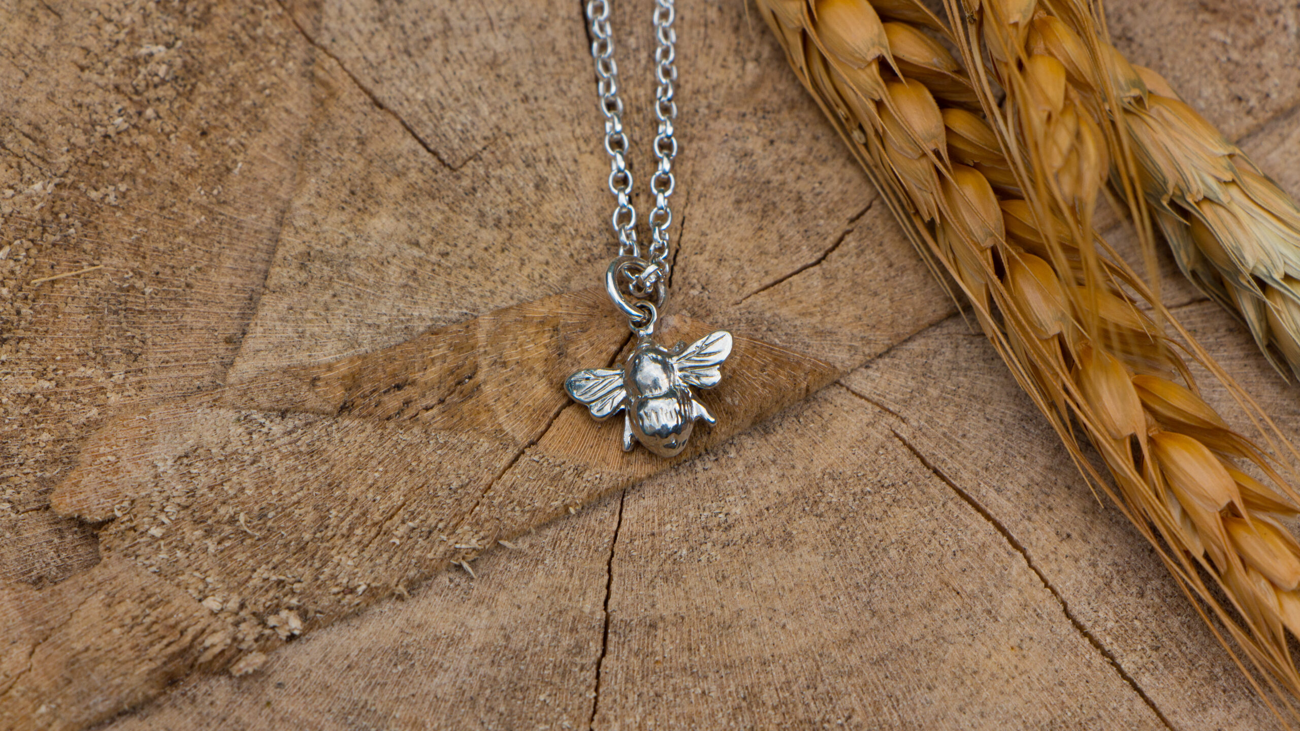 Miniature Bumblebee Pendant