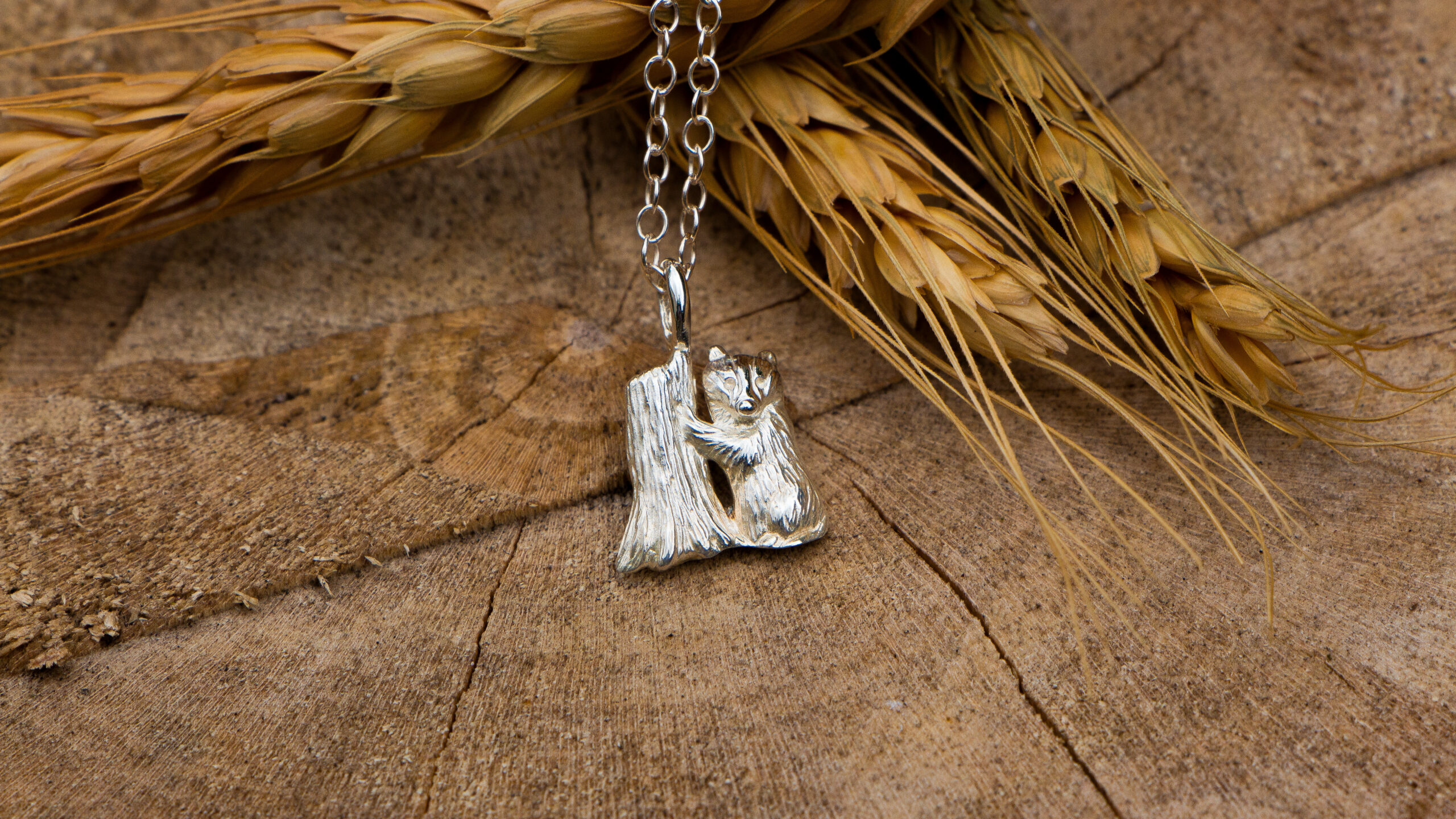Miniature Badger Pendant - Image 4