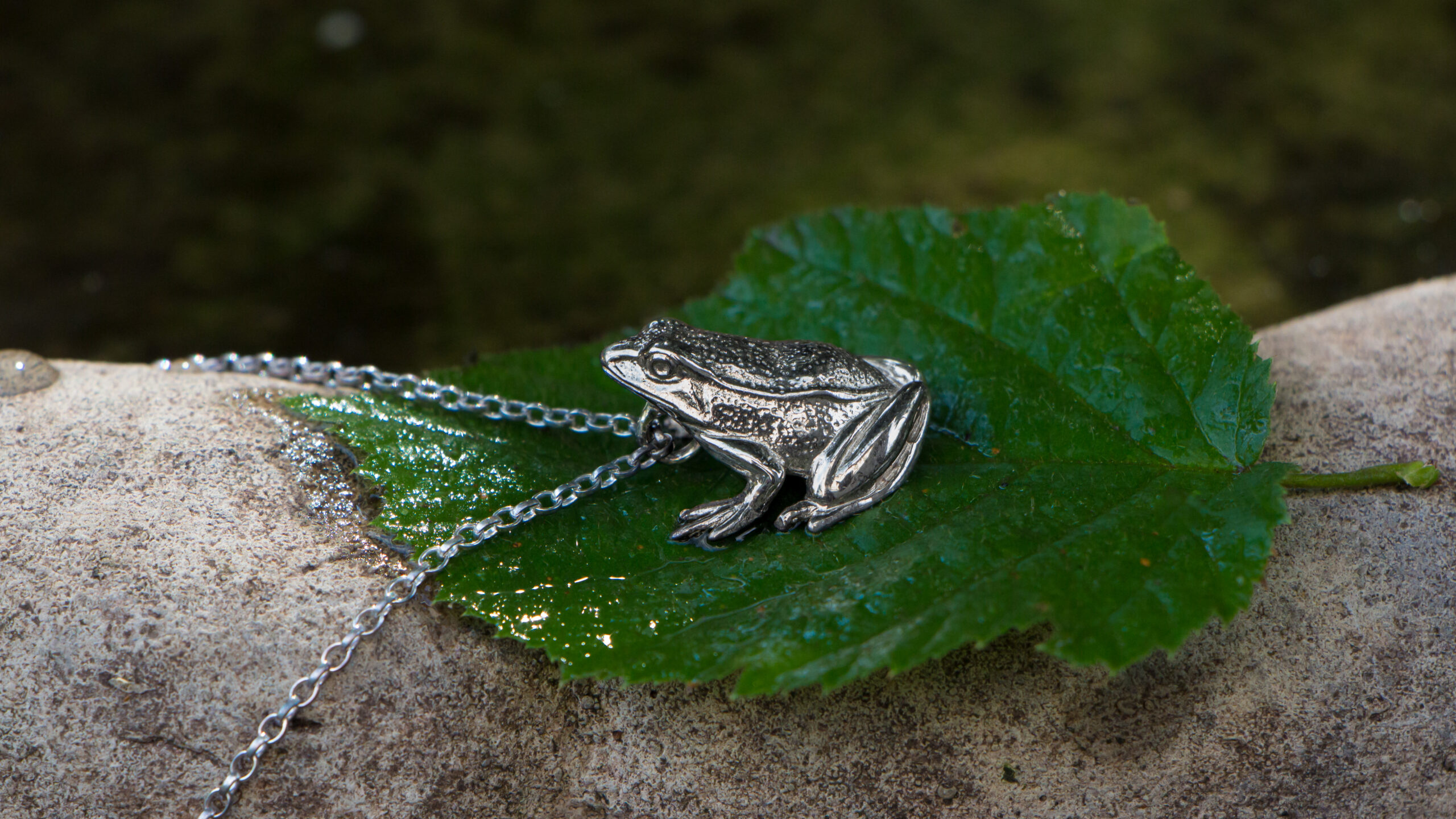 Woodland Frog Pendant - Image 3