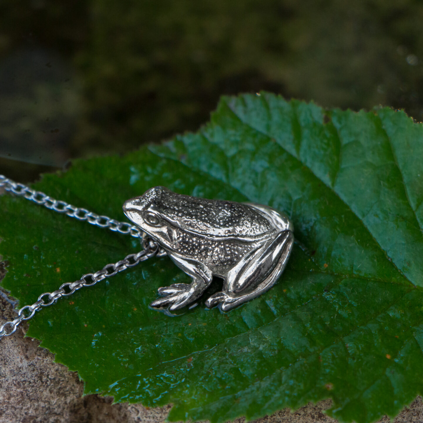 Woodland Frog Pendant