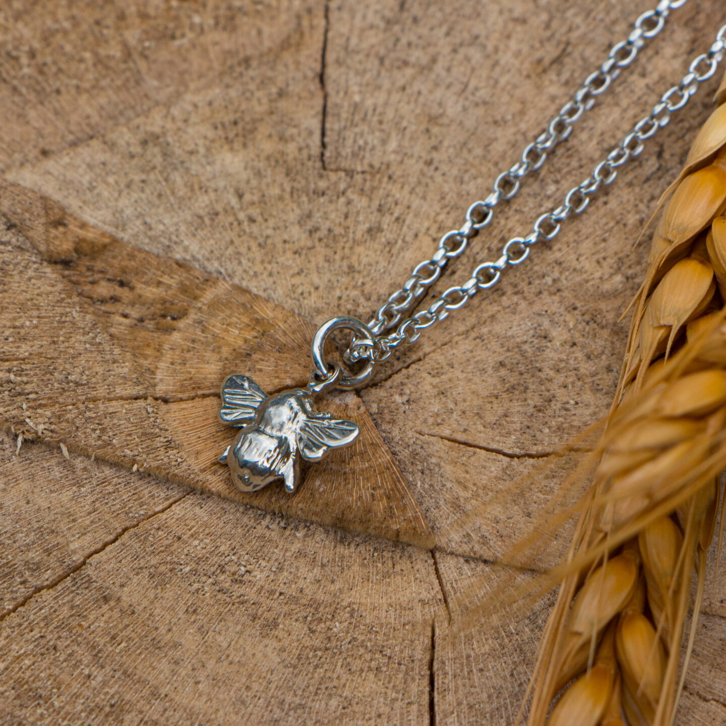 Miniature Bumblebee Pendant