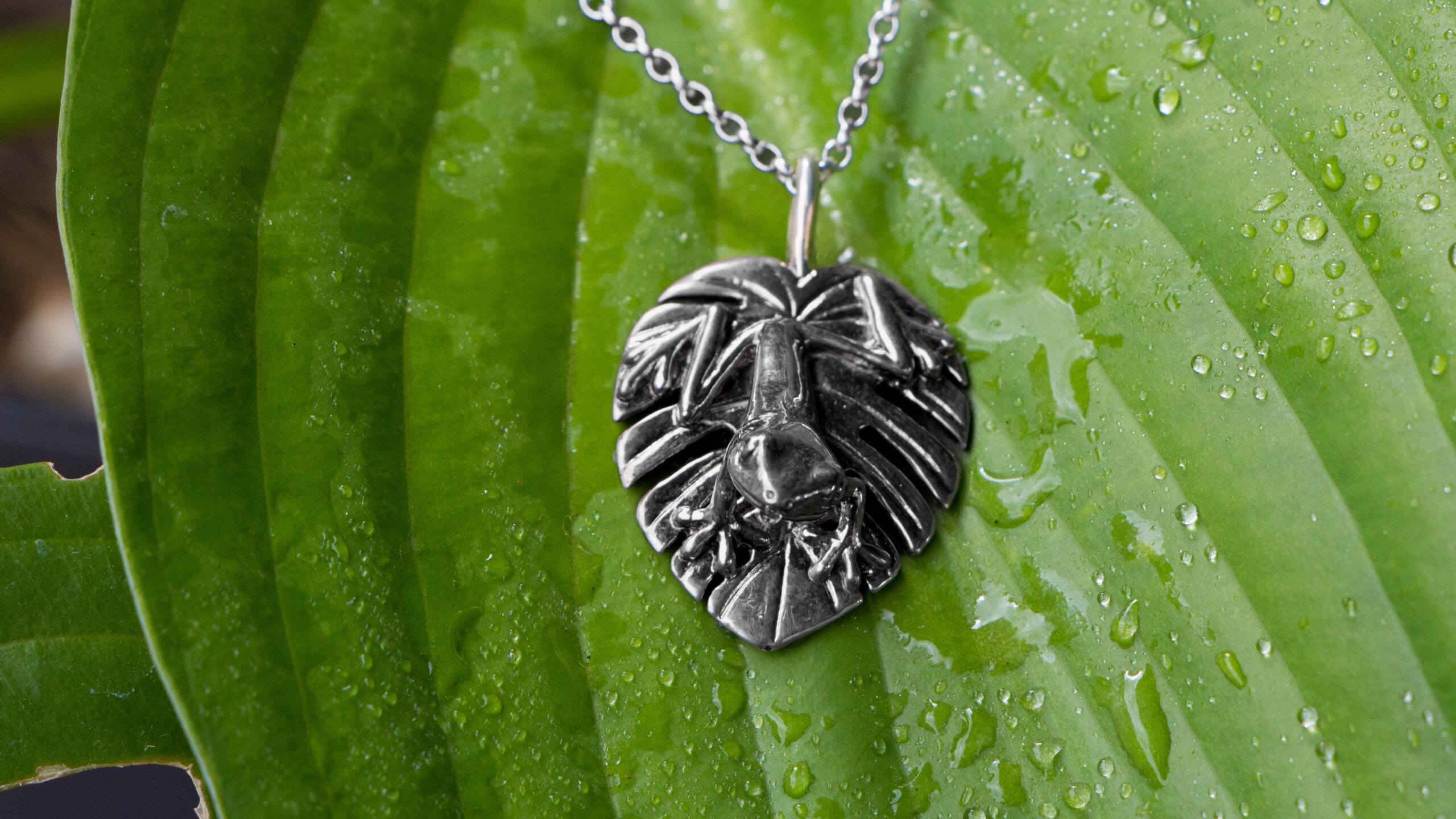 Rainforest Frog Pendant
