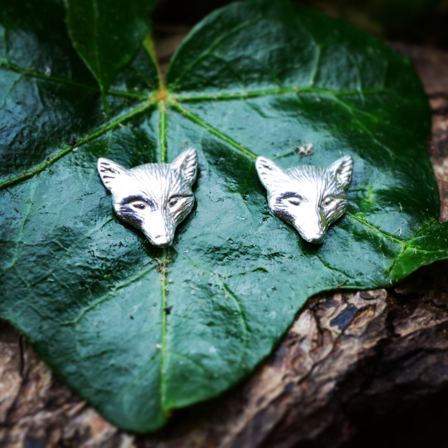 Fox Stud Earrings