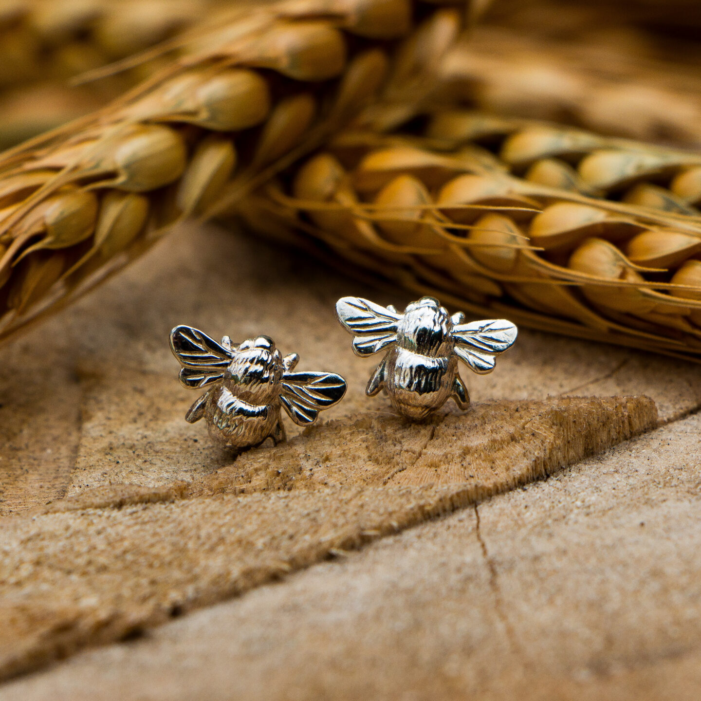 Bumblebee Stud Earrings