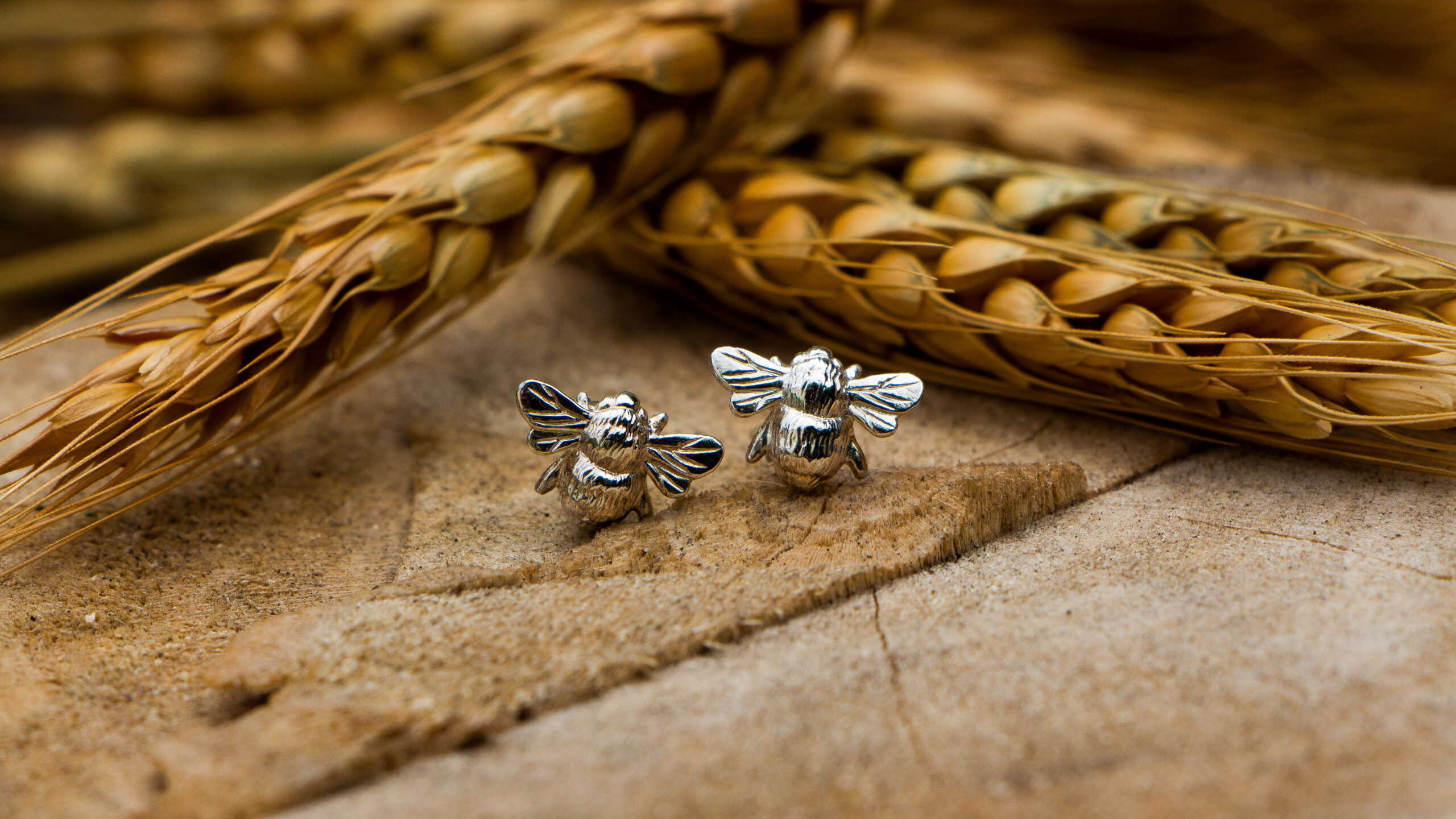 Bumblebee Stud Earrings