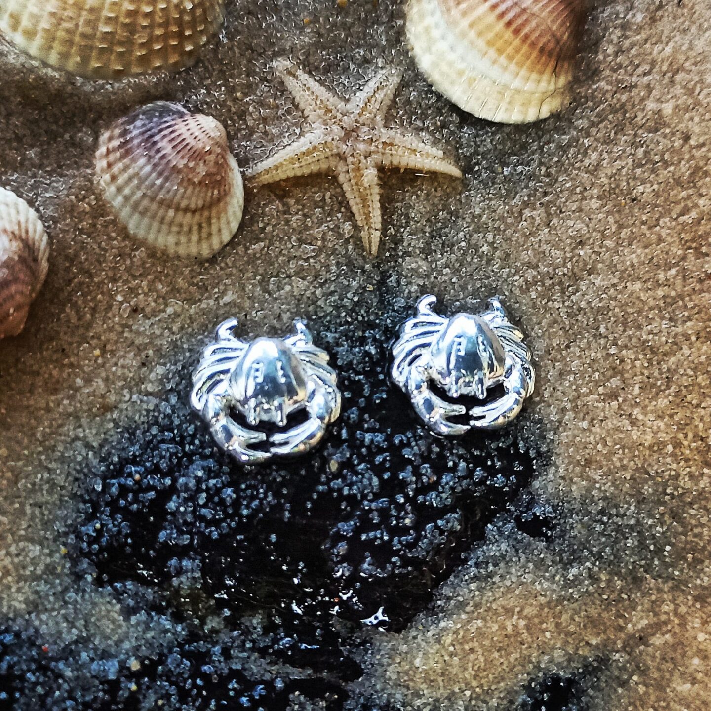 Crab Stud Earrings